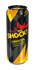 Big Shock! Original energetický nápoj 500ml plech / 6ks