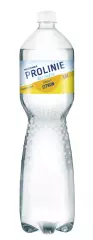 Poděbradka Prolinie citron jemně perlivá voda 1,5l /6ks