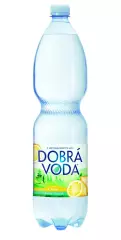 Dobrá voda citron jemně perlivá 1,5l /6ks