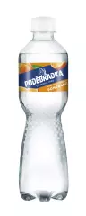 Poděbradka jemně perlivá pomeranč 0,5l /12ks