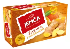 Jemča Citron se zázvorem ovocnobylinný čaj 20*2g