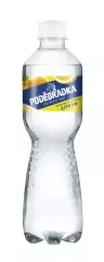 Poděbradka jemně perlivá citron 0,5 l /12ks