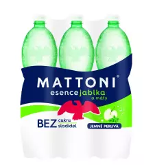 MATTONI Esence jablko bez cukru a sladidel 1,5 l /6ks