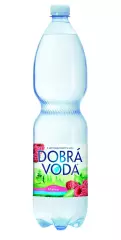 Dobrá voda malina neperlivá 1,5l /6ks