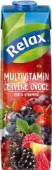 Relax multivitamin červené ovoce 25% 1l