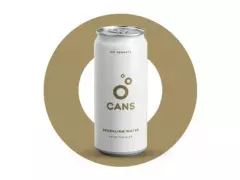 CANS jemně perlivá alpská voda bez cukru, bez sladidel plech 330ml  /24ks