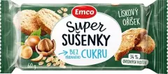 Emco Super sušenky lískový oříšek bez přidaného cukru 60 g