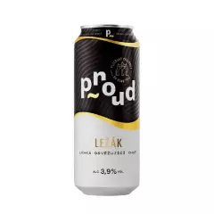 Proud Ležák ochucené pivo 0,5l plech /4ks