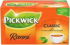 Pickwick Ranní Classic s ceylonským čajem 20 x 1,75 g