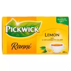 Pickwick Ranní Lemon černý čaj aromatizovaný 20 x 1,75 g